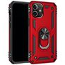 Mobigear Armor Ring iPhone 12 Mini Hardcase Back cover Antiurto con anello - Rosso