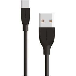 Mobiparts USB-A – USB-C Kaapeli 2 m - Musta