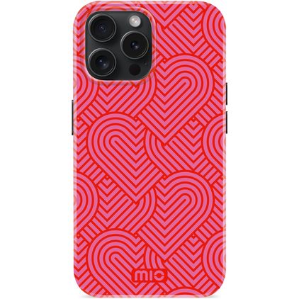 MIO iPhone 15 Pro MagSafe Kova Suojakuori - Wild Hearts