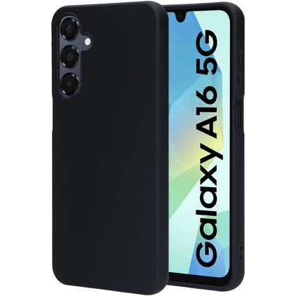 Mobiparts Samsung Galaxy A16 Silicona Carcasa - Negro