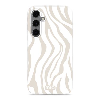 MIO Samsung Galaxy S24 FE MagSafe Hardcase Back cover - Sandy Zebra