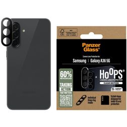PanzerGlass Hoops Samsung Galaxy A36 Vidro temperado Protetor de lentes da câmara - Compatível com capas
