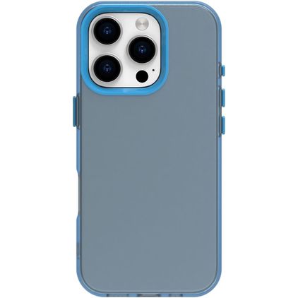 Mobigear Crystal iPhone 16 Pro Funda Plástico rígido Carcasa - Azul
