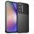 Mobigear Groove Samsung Galaxy A55 TPU flexível Capa traseira - Preto