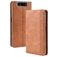 Mobigear Sensation Samsung Galaxy A80 Wallet case - Cognac
