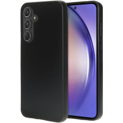 Mobiparts Classic Samsung Galaxy A55 TPU flexível Capa traseira - Matt Black