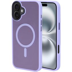 Mobiparts Hardcover iPhone 16 Plus MagSafe Hard Case Back cover - Satin Lila
