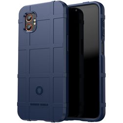 Mobigear Rugged Shield Samsung Galaxy Xcover 7 Pro Flexibel TPU Skal Stötsäkert - Blå