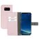 Mobiparts Saffiano Wallet Samsung Galaxy S8 Wallet case - Pink