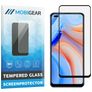 Mobigear Premium OPPO Reno 4 5G Tempered Glass Screen Protector - Case Friendly - Black