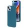 Mobiparts iPhone 14 Silicona Carcasa - Blueberry Blue