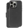 Decoded Detachable Wallet iPhone 16 Pro Max MagSafe Cover Vera pelle Cover a libro 2 in 1 con guscio estraibile a portafoglio - Nero
