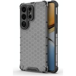 Mobigear Honeycomb Samsung Galaxy S26 Ultra Kova Suojakuori Iskunkestävä - Musta