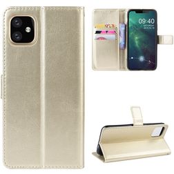 Mobigear Wallet iPhone 11 Funda tipo libro Cartera - Dorado