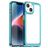 Mobigear Crystal iPhone 15 Hårdt Bagsidecover - Gennemsigtig / Turkis
