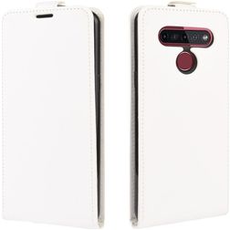 Mobigear LG K51s Vertikální flipové pouzdro - Bílá