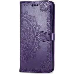 Mobigear Mandala Huawei P40 Pro Etui z klapką typu portfel - Fioletowy