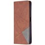 Mobigear Rhombus Slim Xiaomi 11T Plånboksfodral - Brun