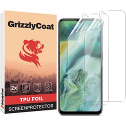 GrizzlyCoat OPPO Find X2 Lite Hidrogel TPU Protector de pantalla - Compatible con fundas (pack de 2)