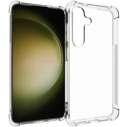 Mobigear Cushion Transparente Samsung Galaxy S24 TPU flexível Capa traseira Antichoque - Transparente
