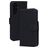 Mobiparts Wallet Samsung Galaxy A17 Vera pelle Cover a libro portafoglio - Nero