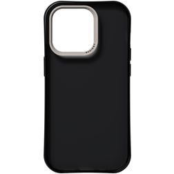 Nudient Form iPhone 14 Pro Hårdt Bagsidecover Stødsikkert - Ink Black
