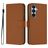 Mobigear Urban Wallet Samsung Galaxy S26 Knížkové pouzdro Peněženka - Hnědá