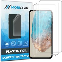 Mobigear Samsung Galaxy M35 Screen Protector Film - Case Friendly (3-Pack)