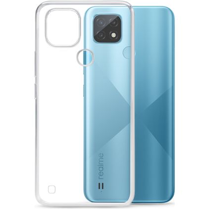 Mobilize Gelly Transparente Realme C21 TPU flexible Carcasa - Transparente