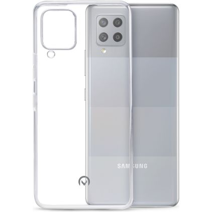 Mobilize Gelly Läpinäkyvä Samsung Galaxy A42 Joustava TPU Suojakuori - Läpinäkyvä