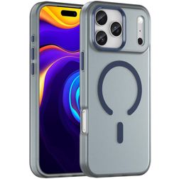 Mobigear Shockproof iPhone 17 Pro Max MagSafe Fodral Hårdplast Skal - Mörkblå
