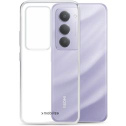 Mobilize Gelly Transparente Xiaomi Redmi 17 5G TPU flexible Carcasa - Transparente