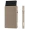 Valenta Cardprotector Aluminium Card Holder - 7 Cards - MagSafe Compatible - Gold