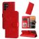 Mobigear Sunflower Samsung Galaxy S23 Ultra Cover a libro portafoglio - Rosso