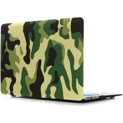 Mobigear Design MacBook Air 13 pulgadas (2010-2019) Carcasa rígida para MacBook - Jungle Camauflage - Modelo A1369 / A1466