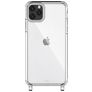 Mobigear Mix & Match Transparente iPhone 11 Pro Max TPU flexível Capa com cordão - Transparente