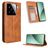 Mobigear Sensation Xiaomi 15 Funda tipo libro Cartera - Marrón