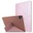 Mobigear Origami iPad Pro 11 polegadas (2025) Capa livro - Rosa dourado