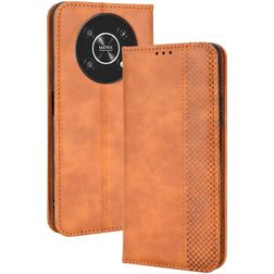 Mobigear Sensation HONOR Magic 4 Lite Funda tipo libro Cartera - Marrón