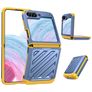 Mobigear Groove Samsung Galaxy Z Flip 5 Hardcase Back cover - Blu