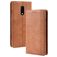 Mobigear Sensation OnePlus 7 Funda tipo libro Cartera - Coñac