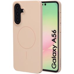 Mobiparts Slim Line Samsung Galaxy A56 MagSafe Kova Suojakuori - Dune Sand