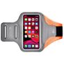 Mobigear Easy Fit Porta smartphone per la corsa Neoprene Cover sportiva Fascia sportiva da braccio - Medium - Arancione