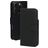 Mobiparts iPhone 16 Pro MagSafe Funda Piel auténtica Funda tipo libro 2 en 1 con carcasa extraíble Cartera - Negro