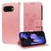 Mobigear Flowers Google Pixel 9a Knížkové pouzdro Peněženka - Růžově zlatá