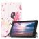 Mobigear Tri-Fold Lenovo Tab E8 Plånboksfodral - Butterfly Fairy