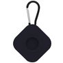 Mobigear Square Key Capa Silicone flexível Porta-chaves para Apple AirTag - Preto