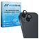 Mobigear Single iPhone 14 Plus Tempered Glass Camera Lens Protector - Case Friendly - Black