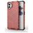 Mobigear Honeycomb Nothing Phone (2) Fodral Hårdplast Skal Stötsäkert - Röd