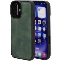 Mobiparts Classic iPhone 16 MagSafe TPU / Poliuretano (PU) Back cover - Emerald Green